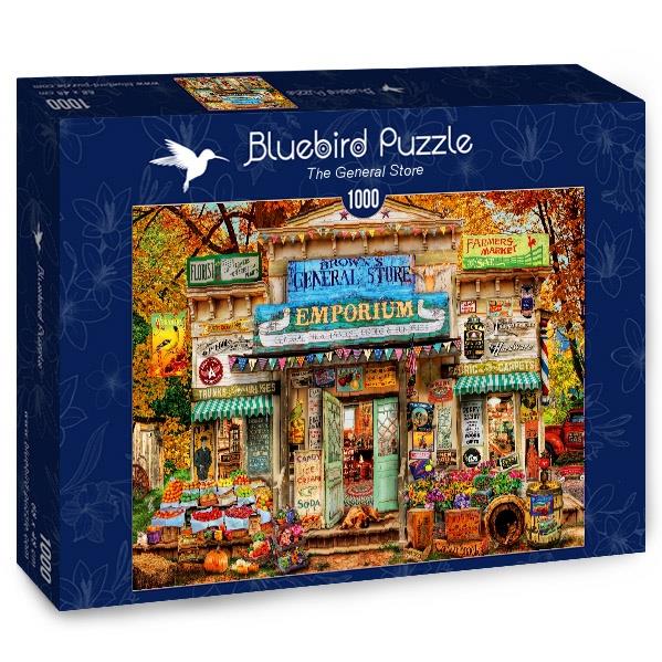 [จิ๊กซอว์พร้อมส่ง ขายดี] Bluebird Puzzle - Jigsaw The General Store / Aimee Stewart ขนาด 1000 ชิ้น