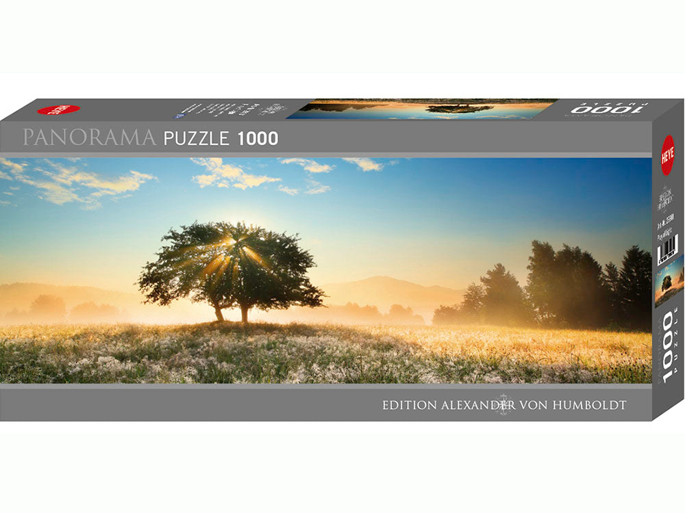 [จิ๊กซอว์พร้อมส่ง ขายดี] HEYE - Jigsaw Play of Light, Bieszczady Nation Park, Poland (Panorama) ขนาด 1000 ชิ้น