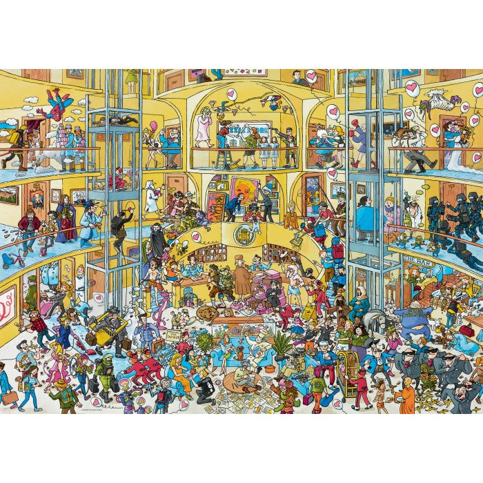 [จิ๊กซอว์พร้อมส่ง ขายดี] HEYE - Jigsaw Hotel Life / Schone ขนาด 1000 ชิ้น