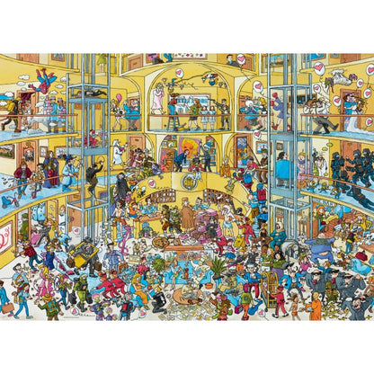 [จิ๊กซอว์พร้อมส่ง ขายดี] HEYE - Jigsaw Hotel Life / Schone ขนาด 1000 ชิ้น