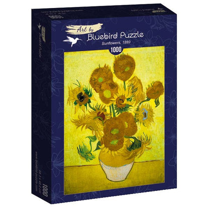 [จิ๊กซอว์พร้อมส่ง ขายดี] Bluebird Puzzle - Jigsaw SunFlowers, 1889 / Vincent Van Gogh ขนาด 1000 ชิ้น