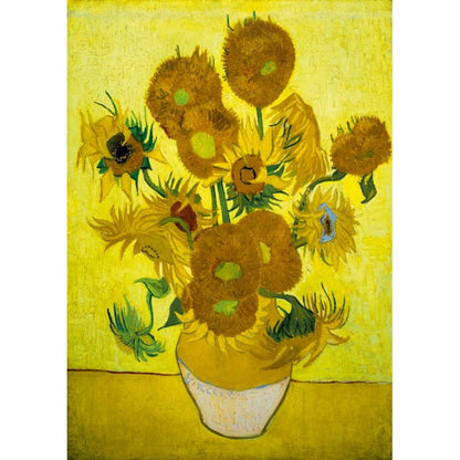 [จิ๊กซอว์พร้อมส่ง ขายดี] Bluebird Puzzle - Jigsaw SunFlowers, 1889 / Vincent Van Gogh ขนาด 1000 ชิ้น