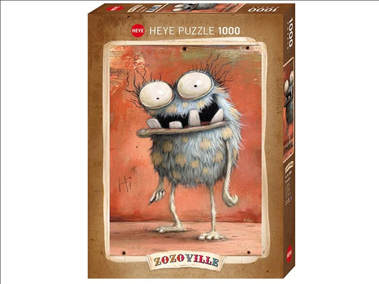 [จิ๊กซอว์พร้อมส่ง ขายดี] HEYE - Jigsaw Zozo Ville : Monster Hi! ขนาด 1000 ชิ้น