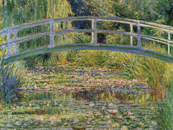 [จิ๊กซอว์พร้อมส่ง ขายดี] Bluebird Puzzle - Jigsaw The Water-Lily Pond, 1899 / Claude Monet ขนาด 1000 ชิ้น