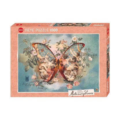 [จิ๊กซอว์พร้อมส่ง ขายดี] HEYE - Jigsaw Metamorphosis : Wing No.1 by Andre Sanchez ขนาด 1000 ชิ้น