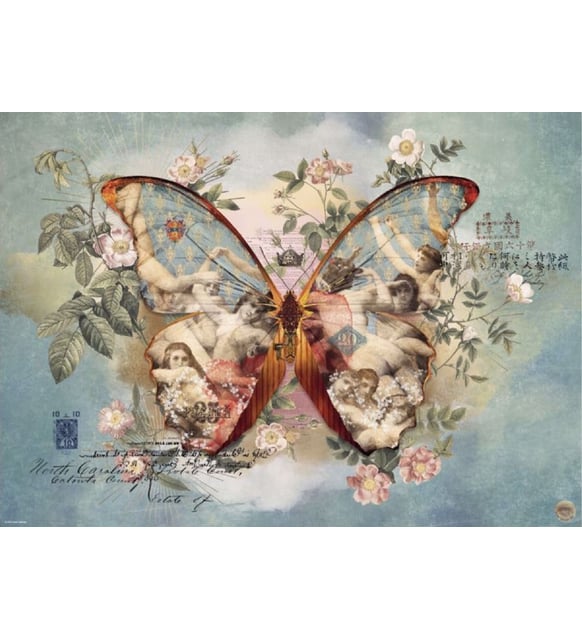 [จิ๊กซอว์พร้อมส่ง ขายดี] HEYE - Jigsaw Metamorphosis : Wing No.1 by Andre Sanchez ขนาด 1000 ชิ้น