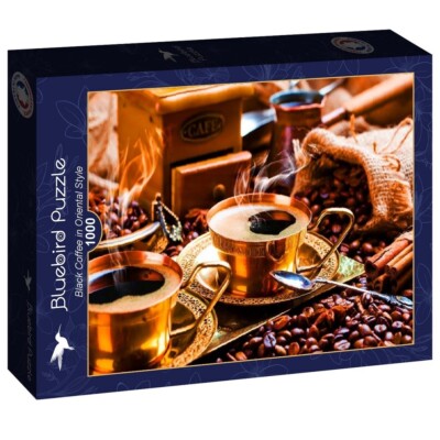 [จิ๊กซอว์พร้อมส่ง ขายดี] Bluebird Puzzle - Jigsaw Black Coffee in Oriental Style ขนาด 1000 ชิ้น