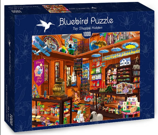 [จิ๊กซอว์พร้อมส่ง ขายดี] Bluebird Puzzle - Jigsaw Toy Shoppe Hidden by Bigelow ขนาด 1000 ชิ้น
