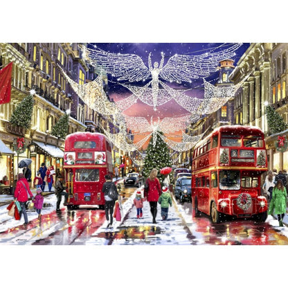 [จิ๊กซอว์พร้อมส่ง ขายดี] Bluebird Puzzle - Jigsaw Regent Street by Macneil Studio ขนาด 1000 ชิ้น