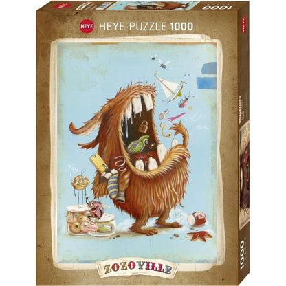 [จิ๊กซอว์พร้อมส่ง ขายดี] HEYE - Jigsaw Zozo Ville : Omnivore ขนาด 1000 ชิ้น