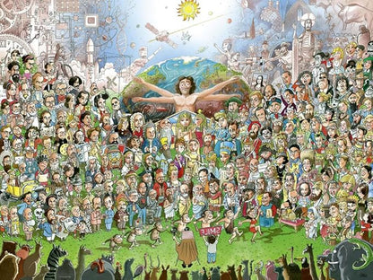 [จิ๊กซอว์พร้อมส่ง ขายดี] HEYE - Jigsaw All-Time Legends by Hugo Prades ขนาด 1500 ชิ้น