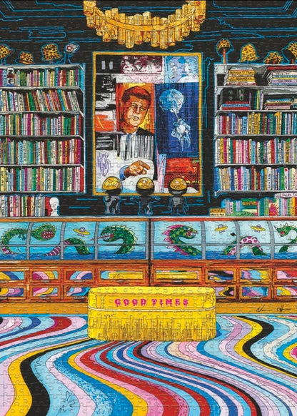 [จิ๊กซอว์พร้อมส่ง ขายดี] HEYE - Jigsaw Home : Room With President by Norman O'Flynn ขนาด 1000 ชิ้น