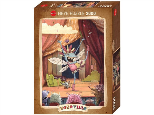 [จิ๊กซอว์พร้อมส่ง ขายดี] HEYE - Jigsaw Zozo Ville : Off Broadway ขนาด 2000 ชิ้น
