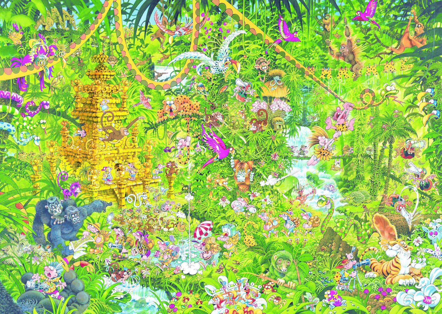 [จิ๊กซอว์พร้อมส่ง ขายดี] HEYE - Jigsaw Deep Jungle by Michael Ryba ขนาด 2000 ชิ้น
