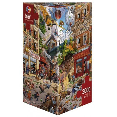 [จิ๊กซอว์พร้อมส่ง ขายดี] HEYE - Jigsaw Apocalypse by Jean Jaques Loup ขนาด 2000 ชิ้น