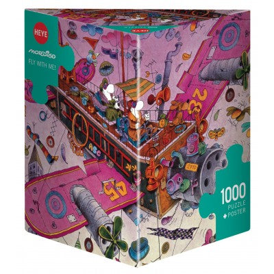 [จิ๊กซอว์พร้อมส่ง ขายดี] HEYE - Jigsaw Fly With Me! ขนาด 1000 ชิ้น